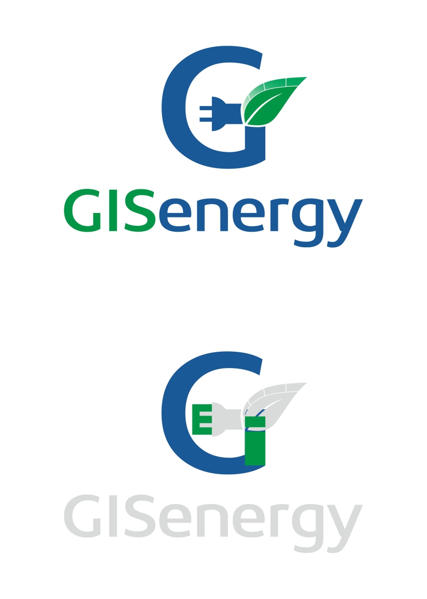 сочетание букв GISE (S - листок) - Разработка логотипа и ФС для компании в области зеленой энергетики