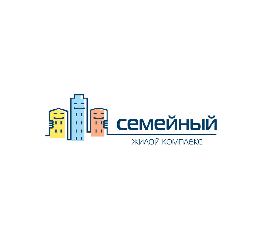 . - Разработка логотипа жилого комплекса "Семейный"