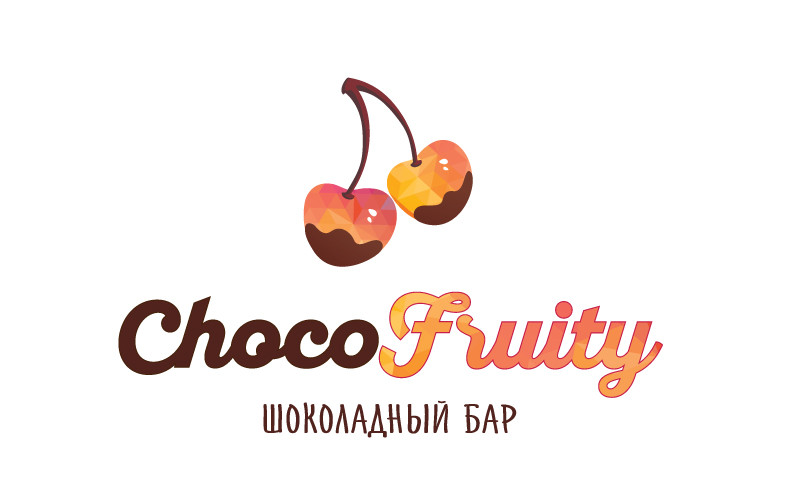 ChocoFruity. - Логотип для бара