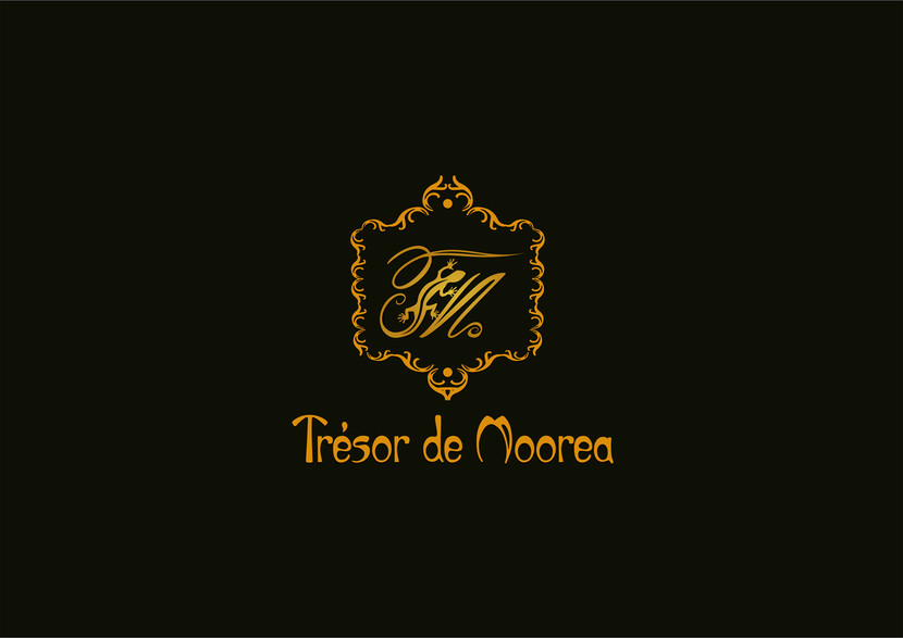 вариант логотипа Trésor de Moorea - Логотип для производителя коньяков во Франции "Trésor de Moorea"