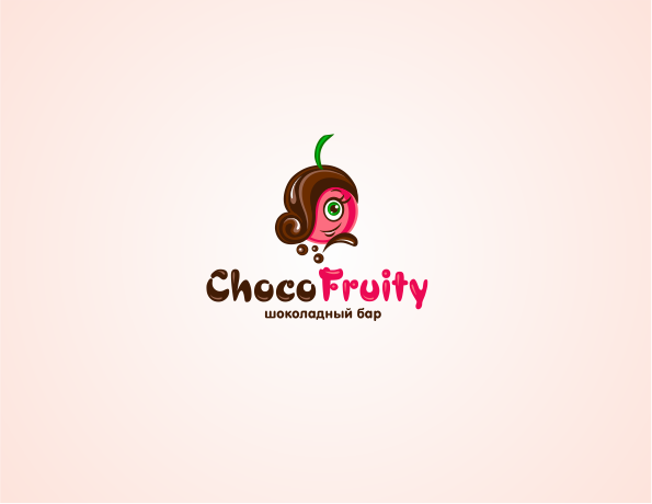 ChocoFruity(логотип) - Логотип для бара