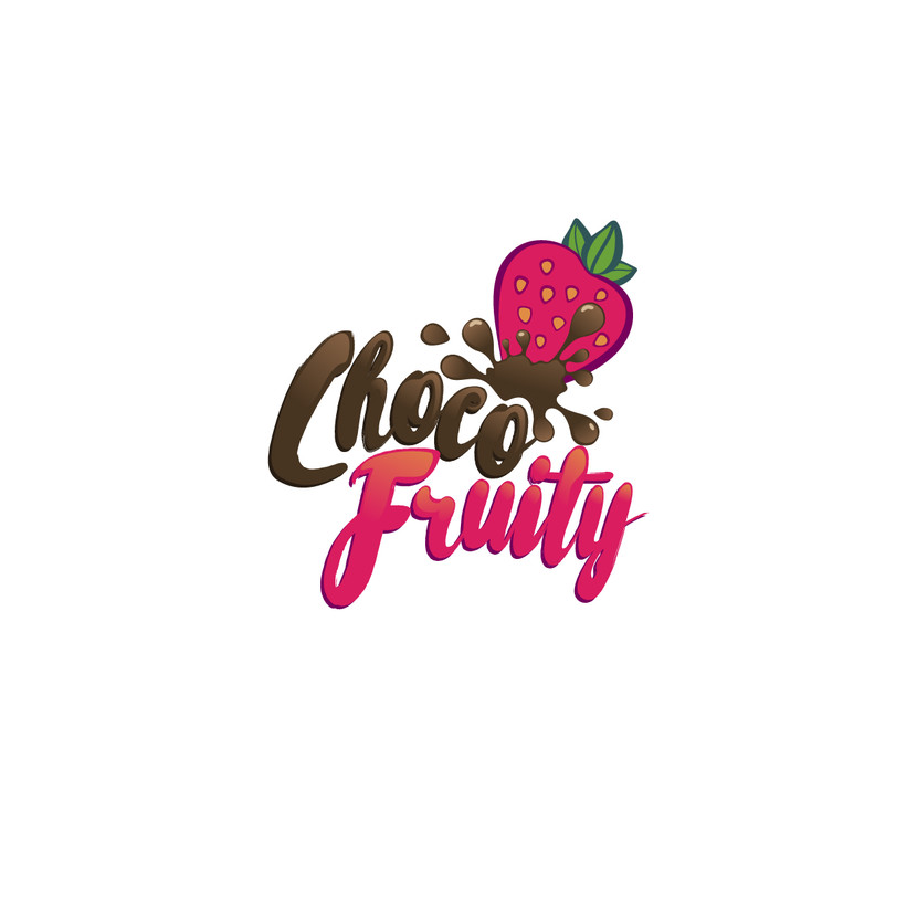 Логотип для бара "ChocoFruity" - Логотип для бара