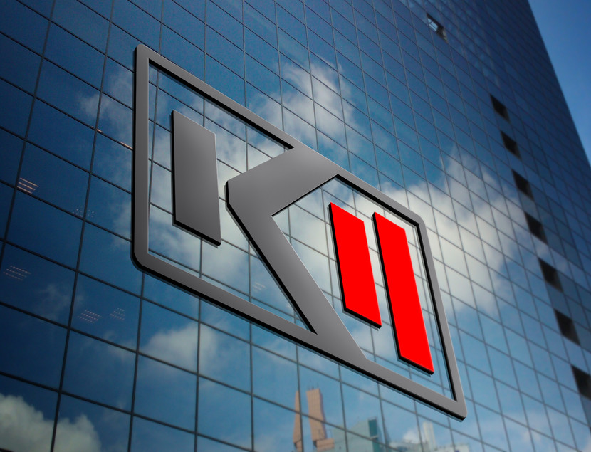 к2 - Разработка логотипа и фирменного стиля строительной компании.
