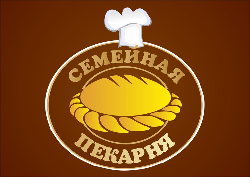 , - Логотип для сети пекарен внутри магазинов "Семейный"