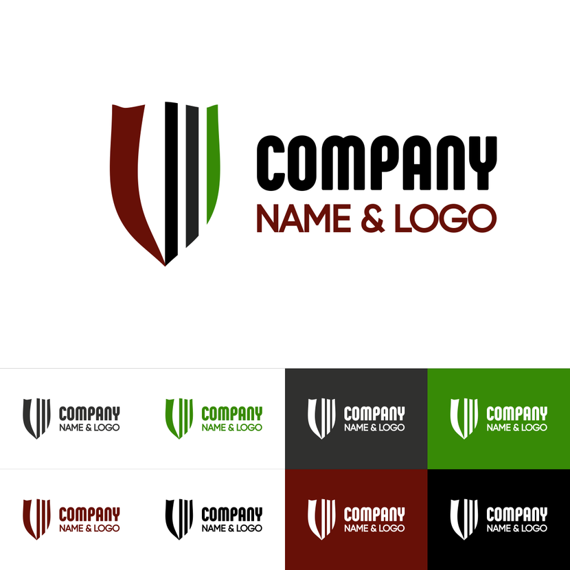 Второй вариант - Разработка логотипа компании