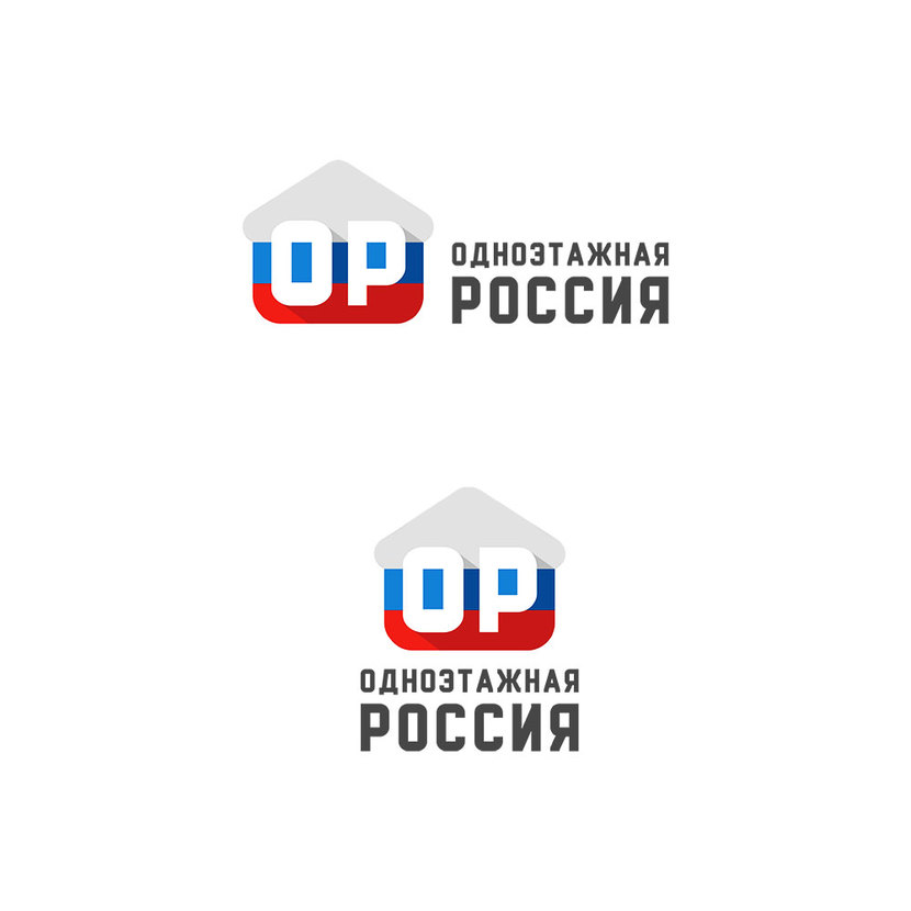 Одноэтажная Россия - Создание логотипа для ютуб-канала
