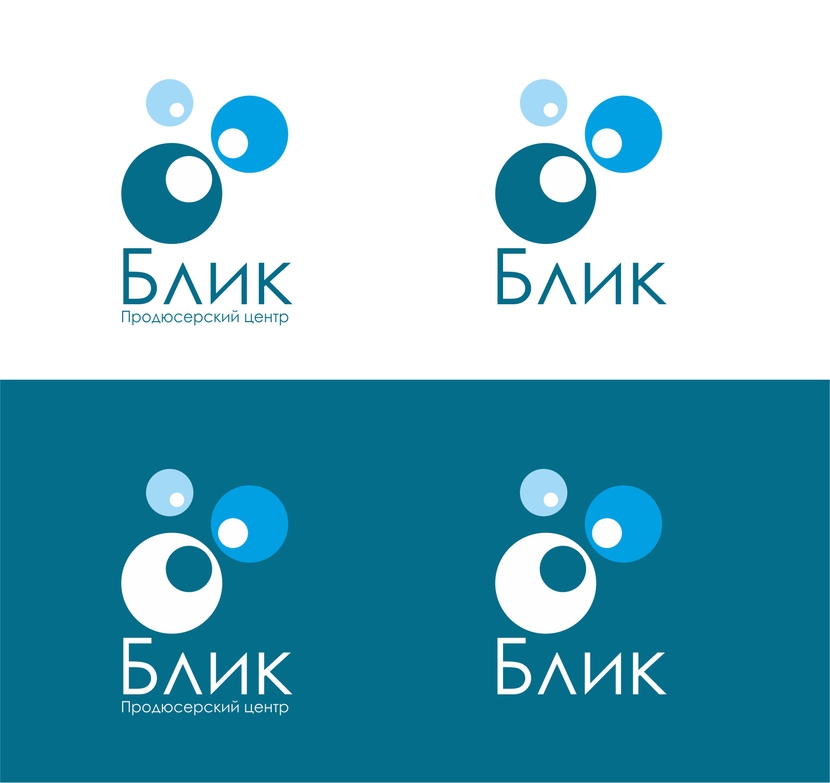 + - Логотип продюсерского центра БЛИК