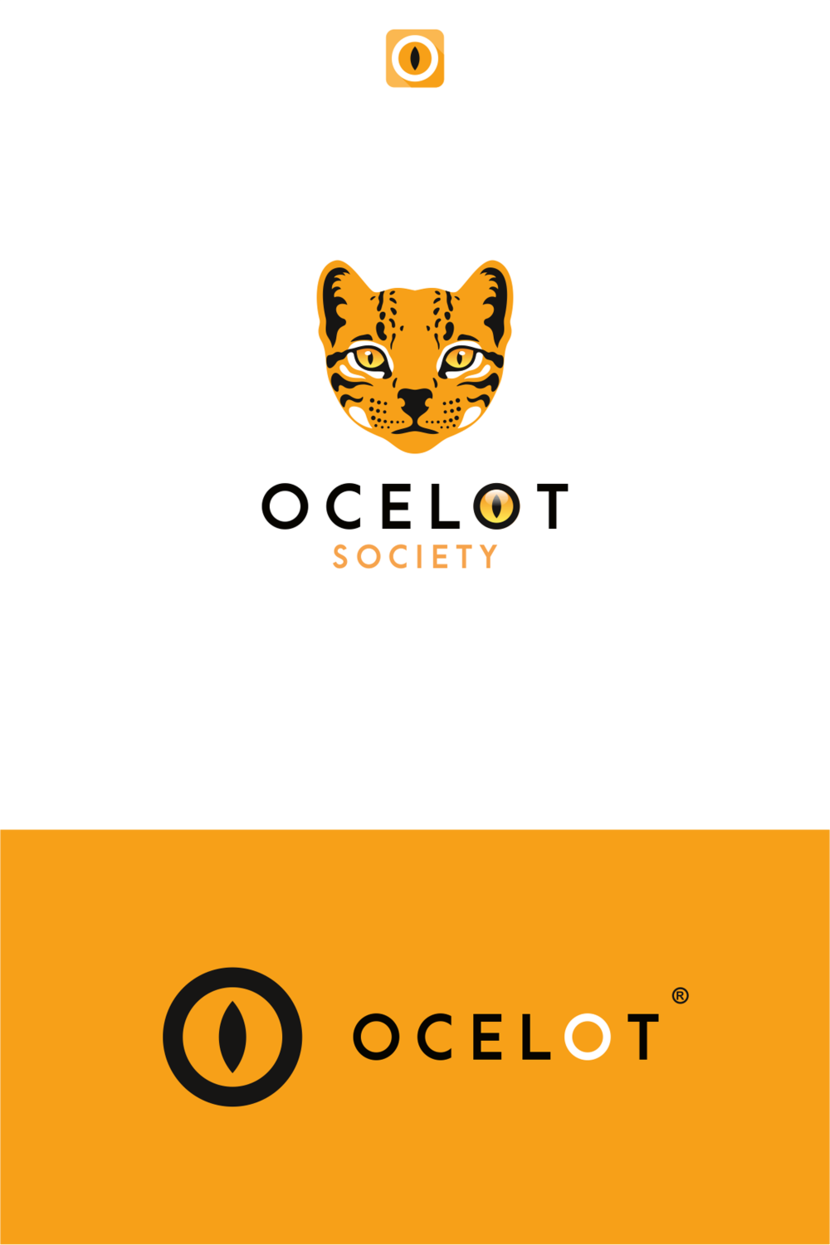 Ocelot Society - Логотип для парижской студии разработки видеоигр Ocelot Society