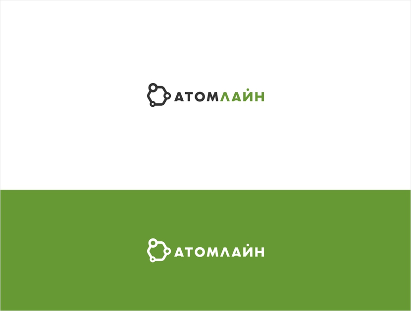 2 - Атомлайн. Разработка логотипа компании, занимающейся проектированием объектов, которые распространяют излучение (рентгеновское, электромагнитное)