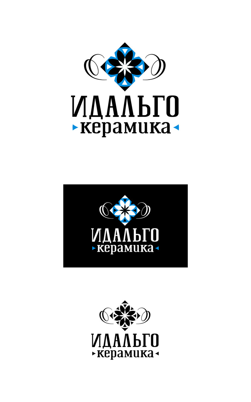 Текстовый логотип для сети салонов керамической плитки