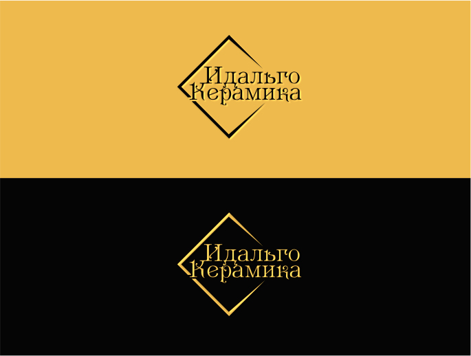 ИК - Текстовый логотип для сети салонов керамической плитки