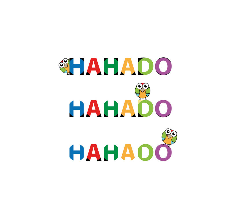 еще один вариант - Лого для компании hahado.ru  (Хахаду) - сервис бронирования лофтов