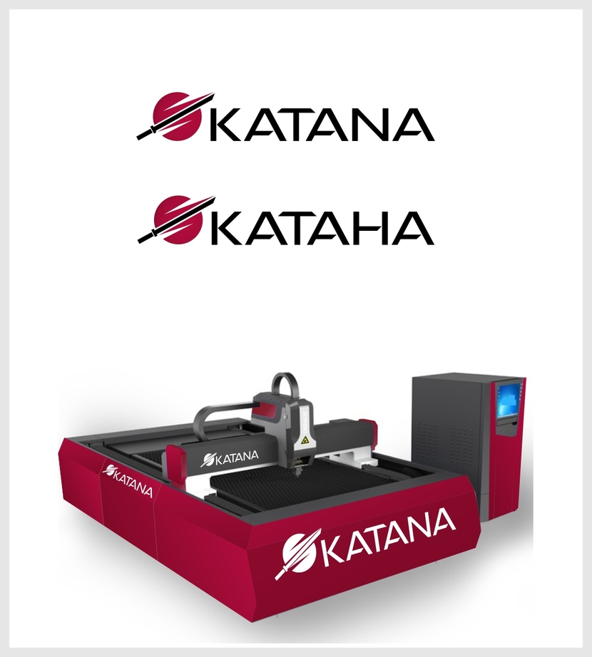 Добавила Катану в логотип - Разработка логотипа и фирменного стиля