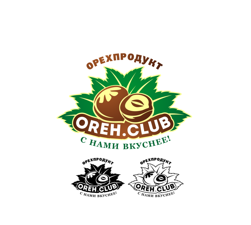 На оценку - Логотип для интернет магазина oreh.club