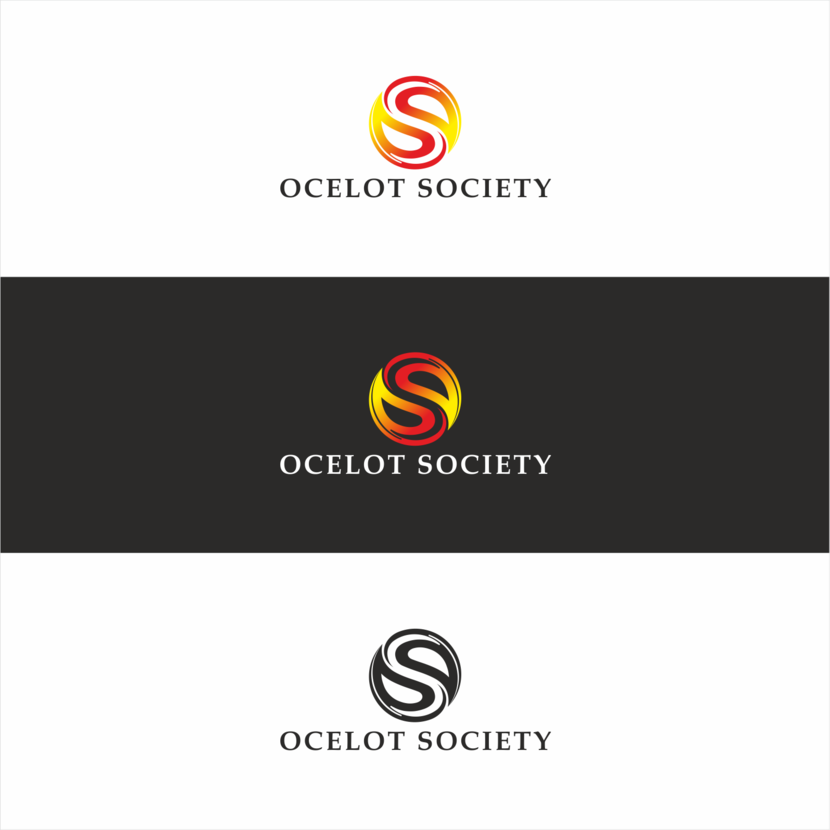 Ocelot Society - Логотип для парижской студии разработки видеоигр Ocelot Society