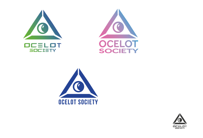 1 - Логотип для парижской студии разработки видеоигр Ocelot Society