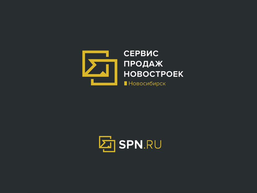 Добрый день! Я разработала для вас лаконичный логотип в современном стиле. Мне было важно передать основную идею сервиса - объединение двух рынков (две квадратные области в лого), на пересечении которых образуется фигура в форме стрелки, символизирующая новые возможности. - Конкурс на создание логотипа он-лайн системы подбора, бронирования и продаж квартир.