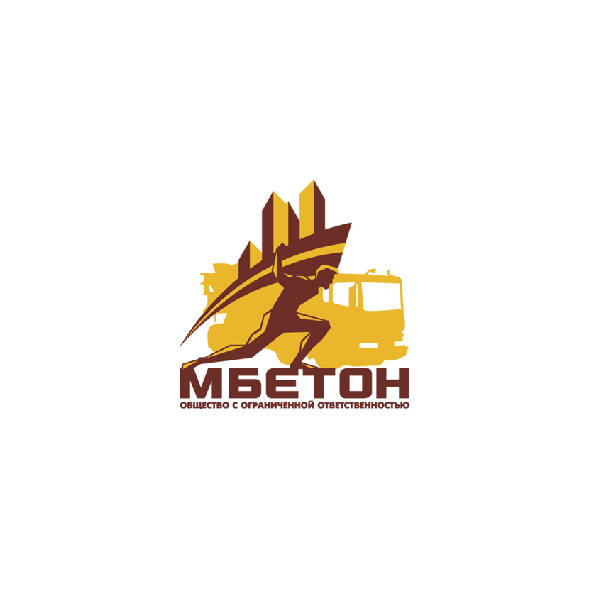 Логотип организации по производству бетона ООО "МБетон"  -  автор дмитрий c.