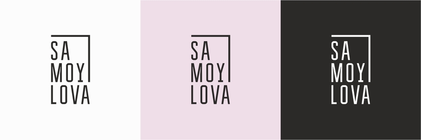 Готова доработать, если понравится концепт. Разработка логотипа бренда одежды "Samoylova"