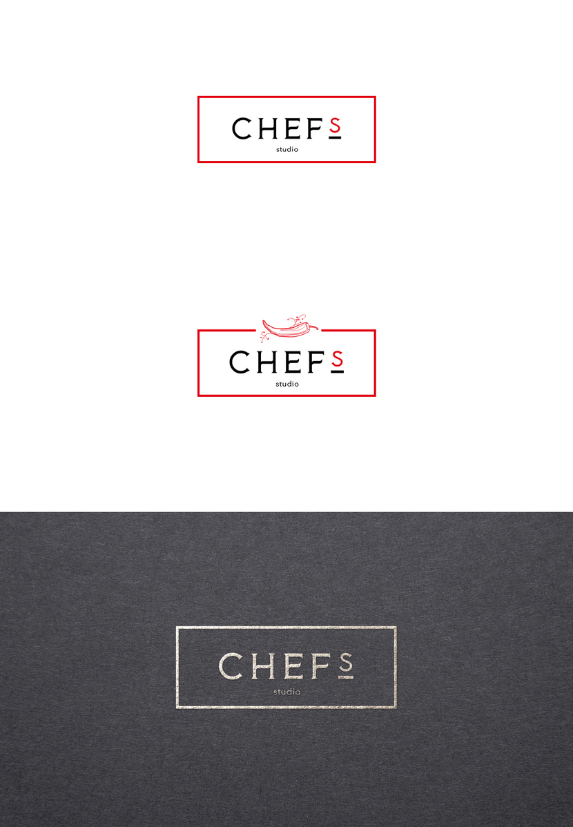 CHEFS_вариант с рамкой, при желании можно добавить иллюстрацию - Разработка логотипа и элементов бренда CHEFS