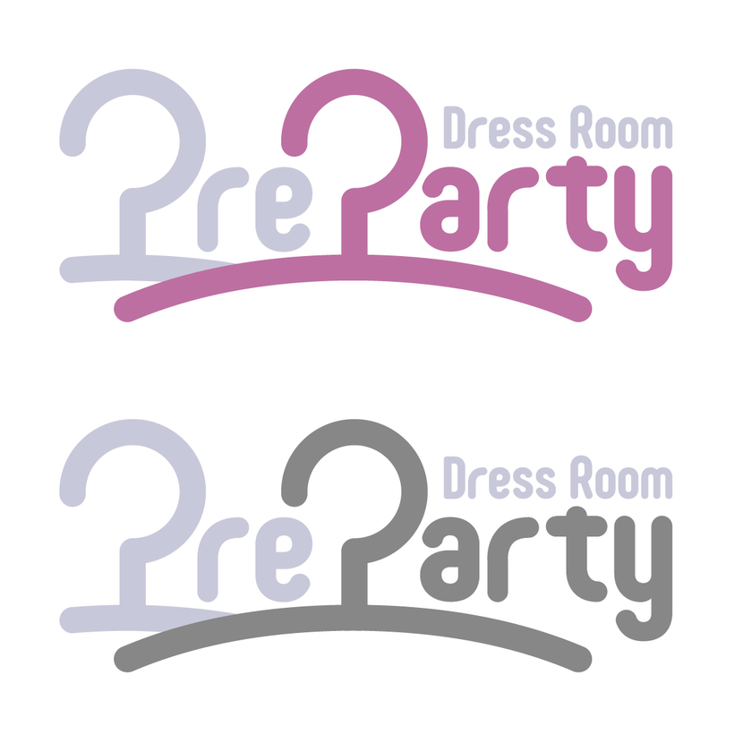 Лого - Логотип для сервиса аренды платьев Pre-Party DressRoom