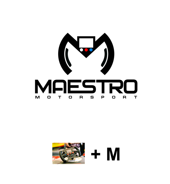 maestro - Логотип - для отечественного производителя гоночных автомобилей класса формула