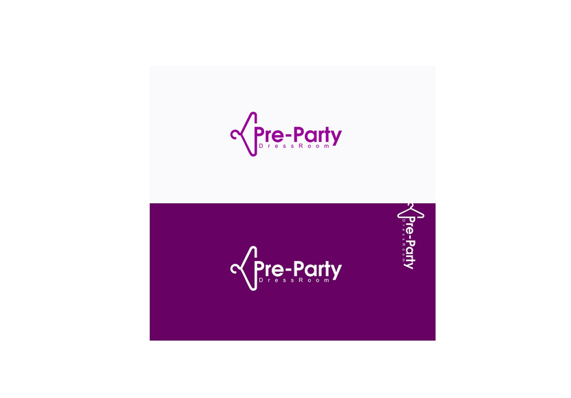 Логотип для сервиса аренды платьев Pre-Party DressRoom  -  автор boutique_300408