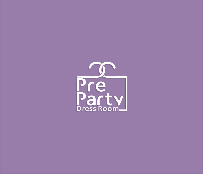 Логотип для сервиса аренды платьев Pre-Party DressRoom  -  автор DEN DESIGN