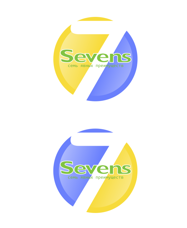 . - Изменение логотипа бутилированной воды Sevens (Sevens.kz)