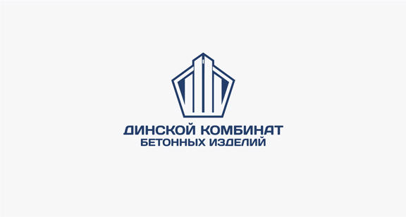 ДИНСКОЙ Разработка логотипа для Комбината ЖБИ