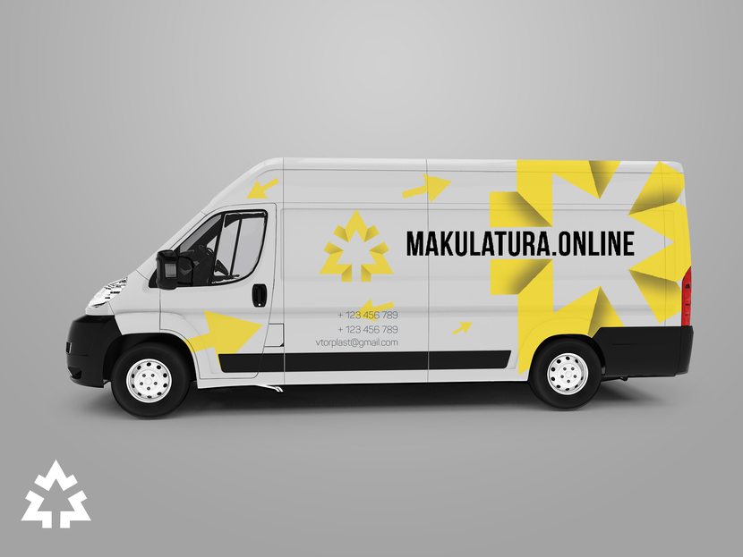 Такой вариант - Makulatura.online & Vtorplast.online Создание единого фирменного стиля