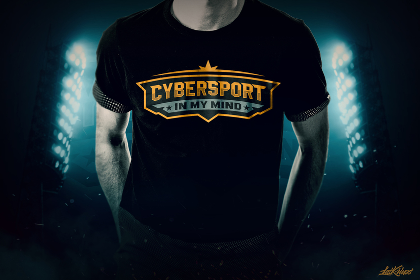 Cybersport In My Mind! Создание дизайнерской футболки с оригинальным принтом по киберспорту