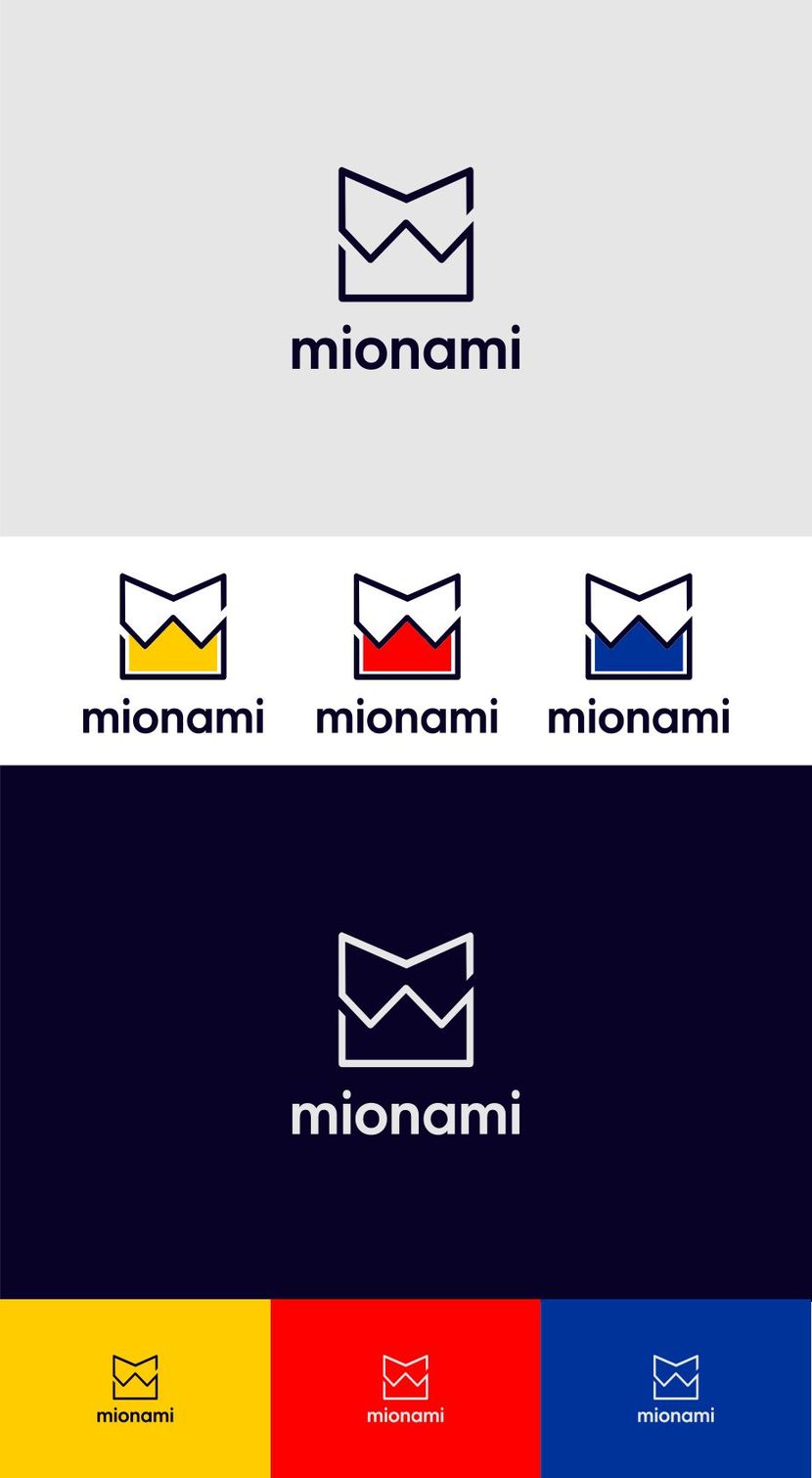 Современный, яркий, запоминающийся логотип в виде стилизованной буквы "М" под воротничок рубашки. Знак логотипа отлично подходит для иконки приложения. Может добавлен любым фирменным цветом. Буду рада комментариям и пожеланиям к доработке. - Необходимо разработать логотип для молодого бренда одежды MIONAMI