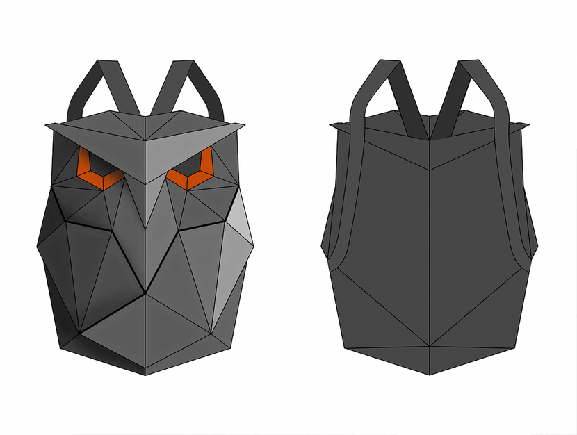 \m/ - Дизайн для женского рюкзака