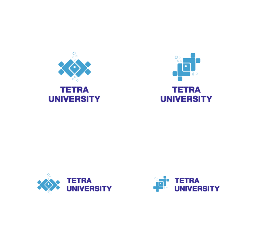 Логотип. Две рыбки. - Tetra University