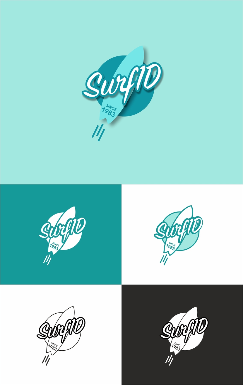 с исправлениями) - Создание логотипа для проекта Surf ID