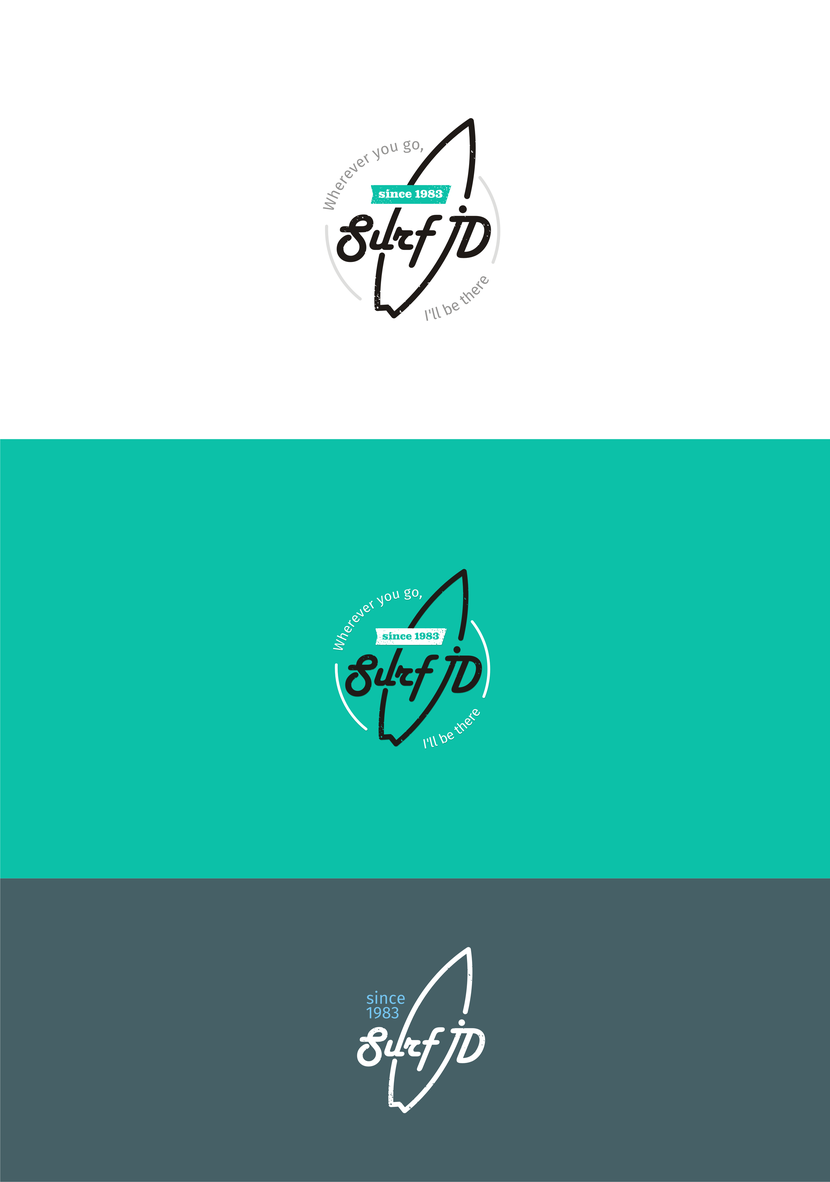 Создание логотипа для проекта Surf ID  -  автор Марина Потаничева