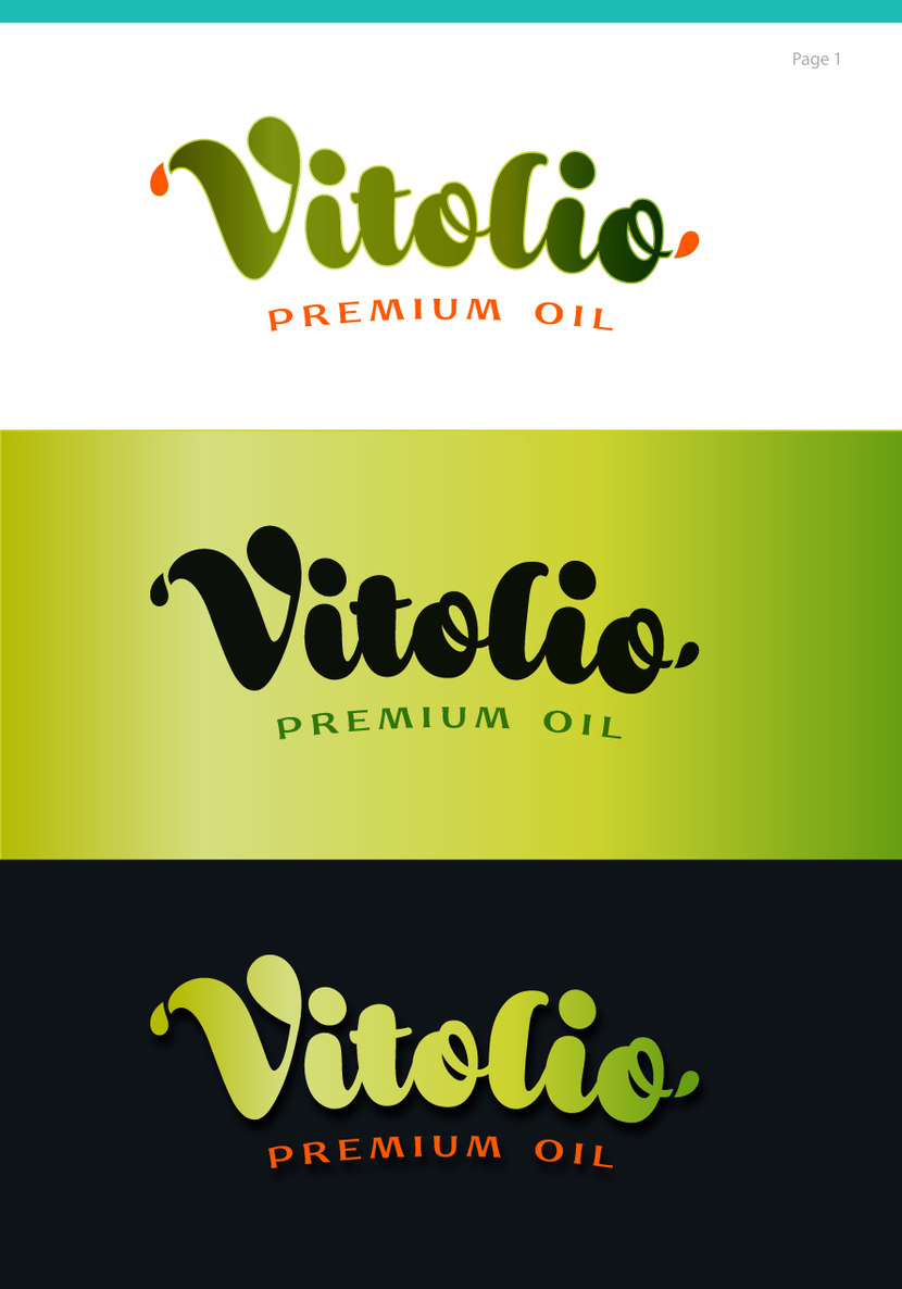 Разработка ТМ для серии растительных масел.
Vitolio_1 - Создание логотипа для серии растительных масел.