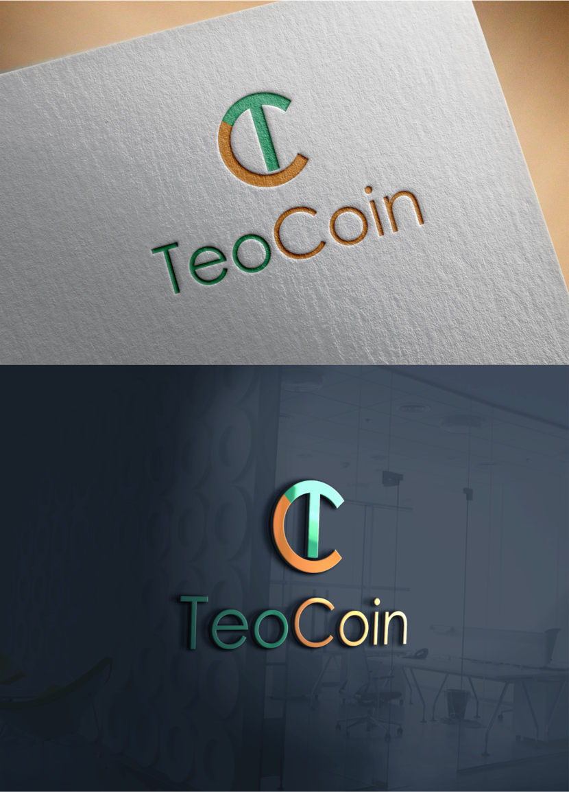Создание фирменного стиля для новой криптовалюты TeoCoin  -  автор Air Fantom