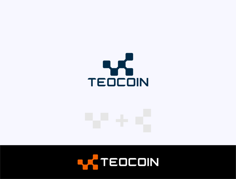 Создание фирменного стиля для новой криптовалюты TeoCoin  -  автор Игорь Freelanders