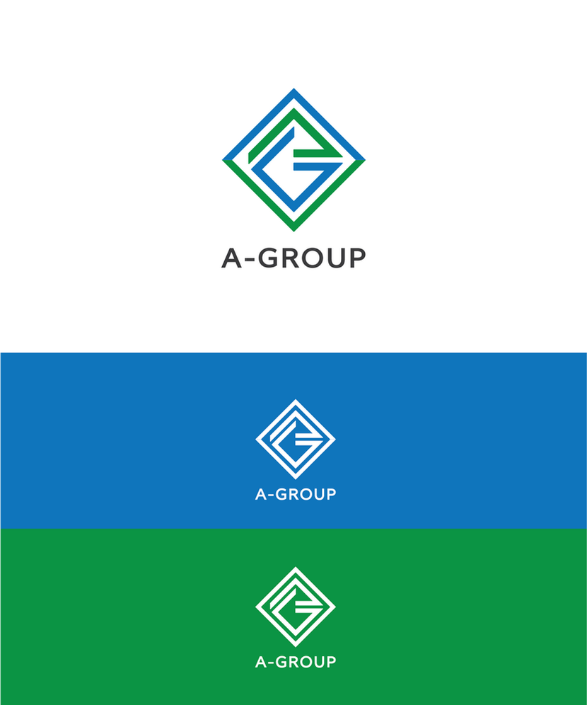 Логотип объединенной компании по обеспечению мероприятий "A-GROUP".  -  автор Станислав s