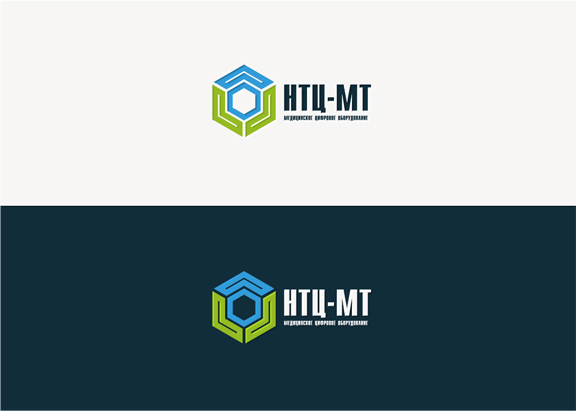 нтц - Разработка логотипа компании разработчика медицинского оборудования