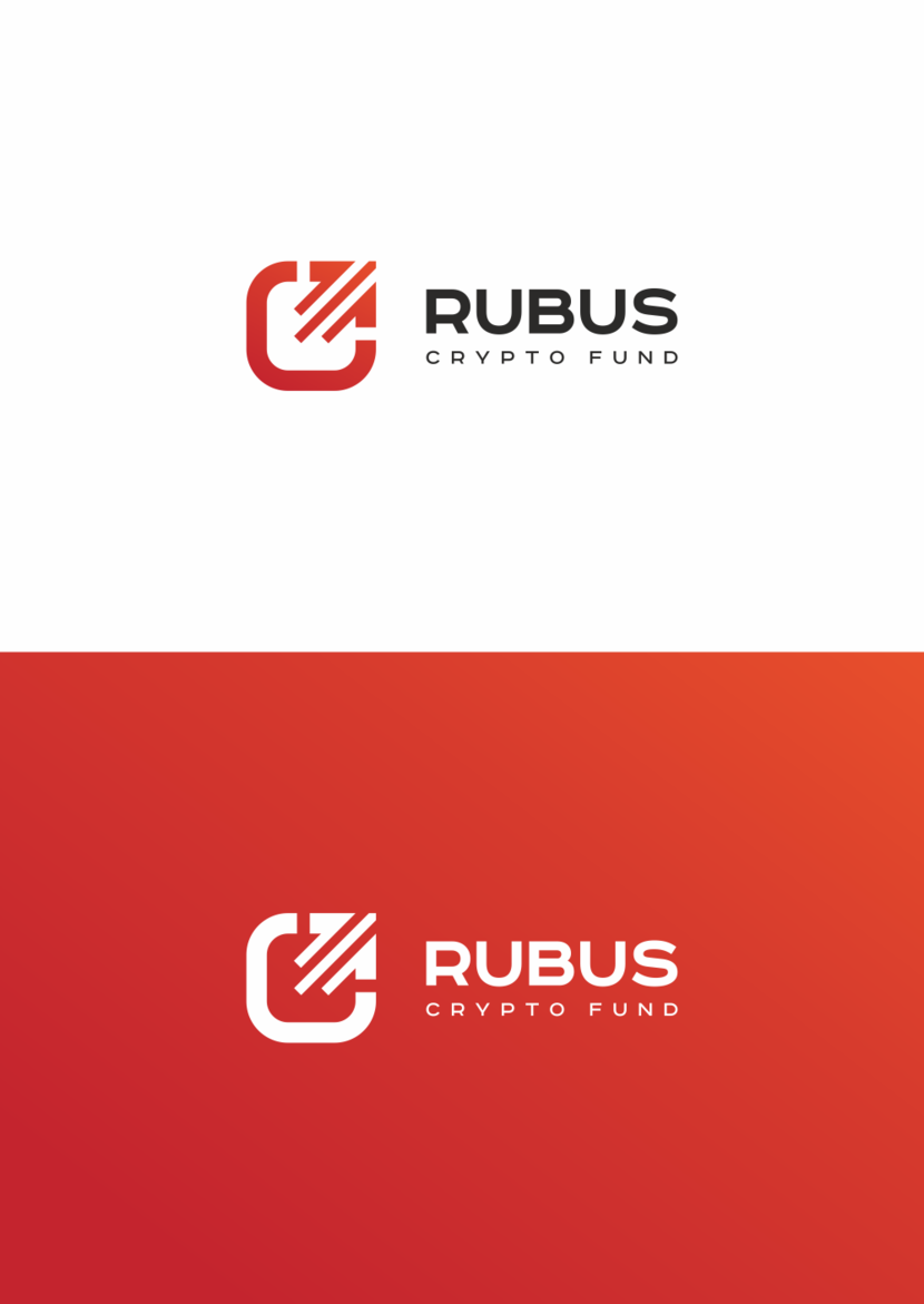 + - Разработка логотипа для Криптовалютного фонда Рубус
