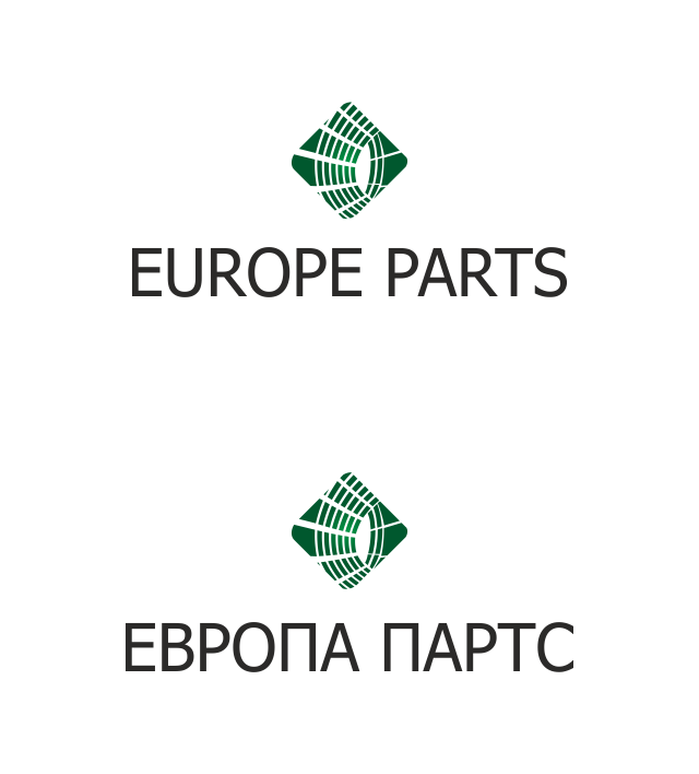 Разработка логотипа для торговой компании Европа-партс  -  автор Marina Styling