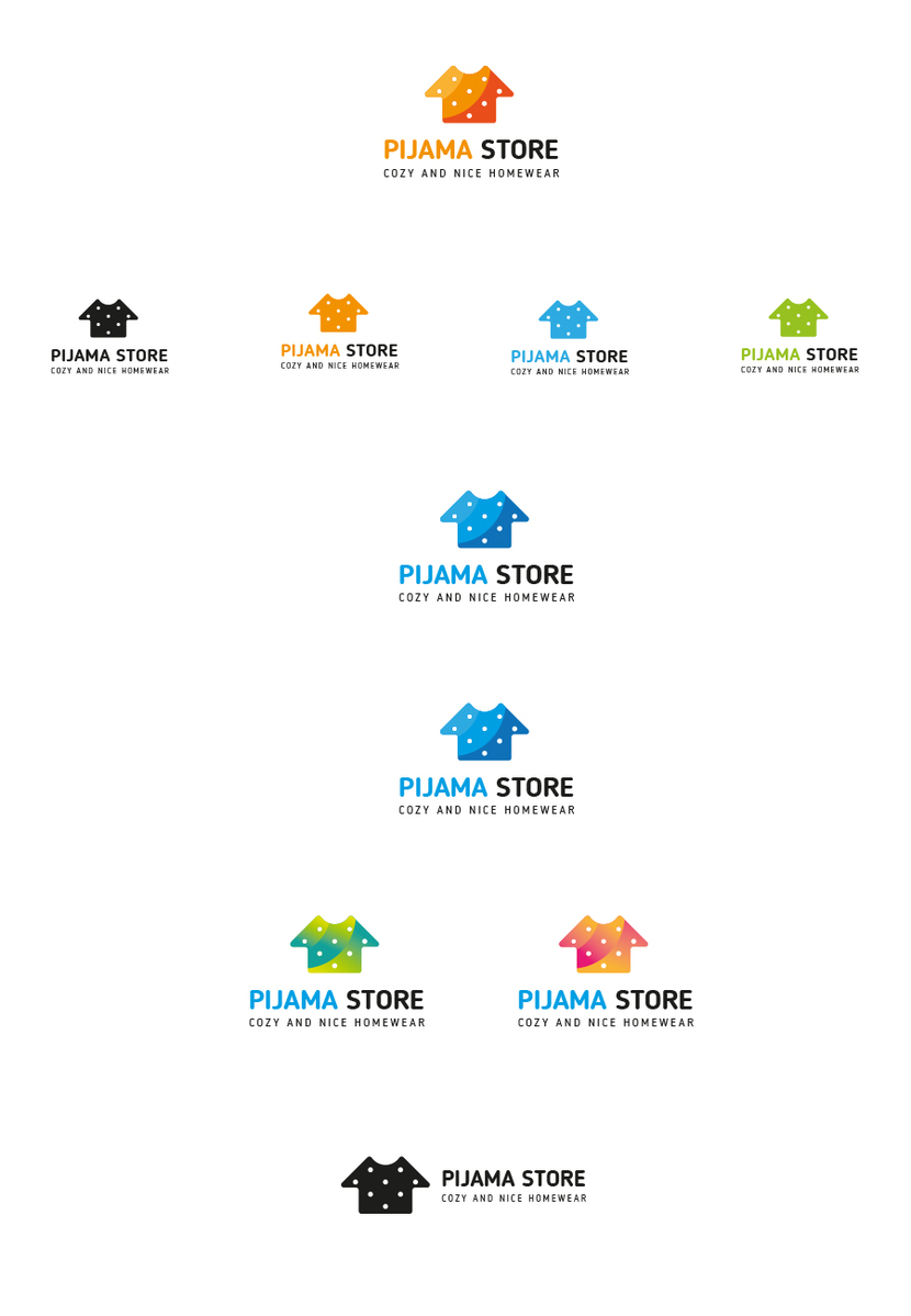 + - Логотип для интернет магазина по продаже домашней одежды (пижамы)