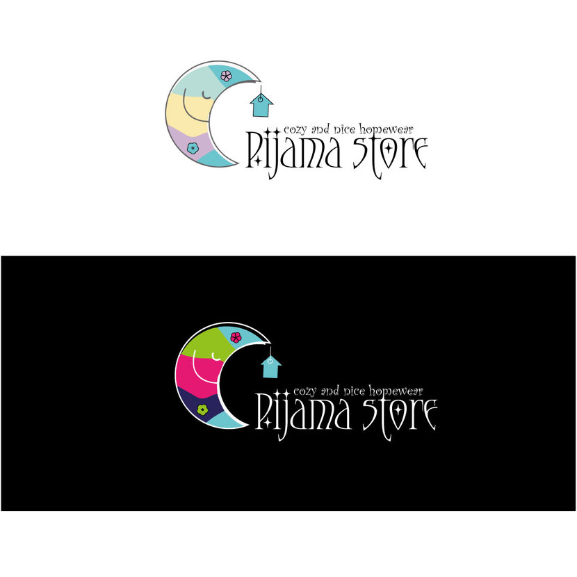 . - Логотип для интернет магазина по продаже домашней одежды (пижамы)