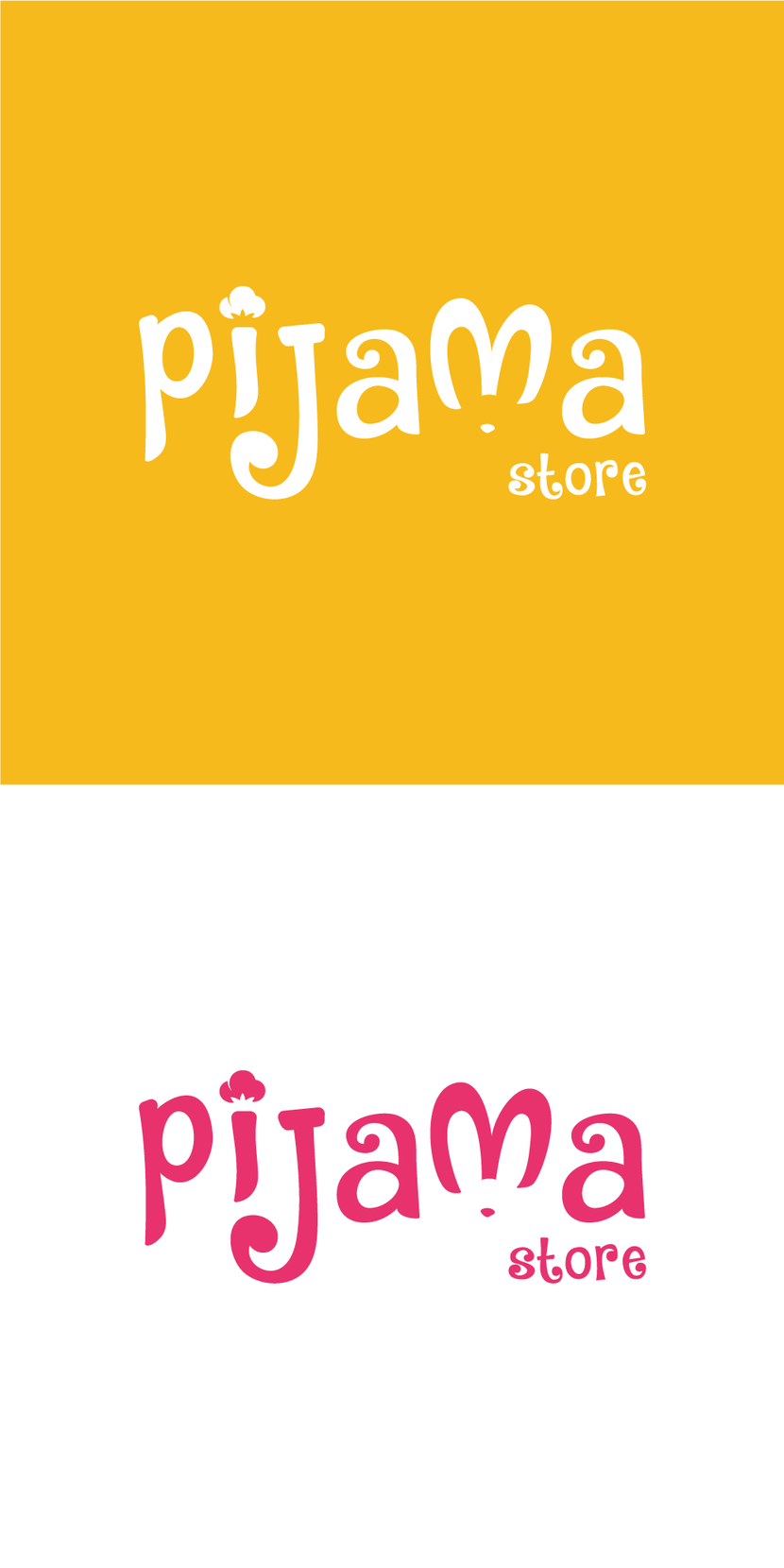 Зайка) - Логотип для интернет магазина по продаже домашней одежды (пижамы)