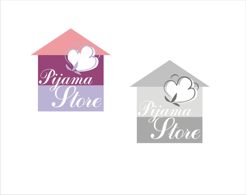 ... - Логотип для интернет магазина по продаже домашней одежды (пижамы)