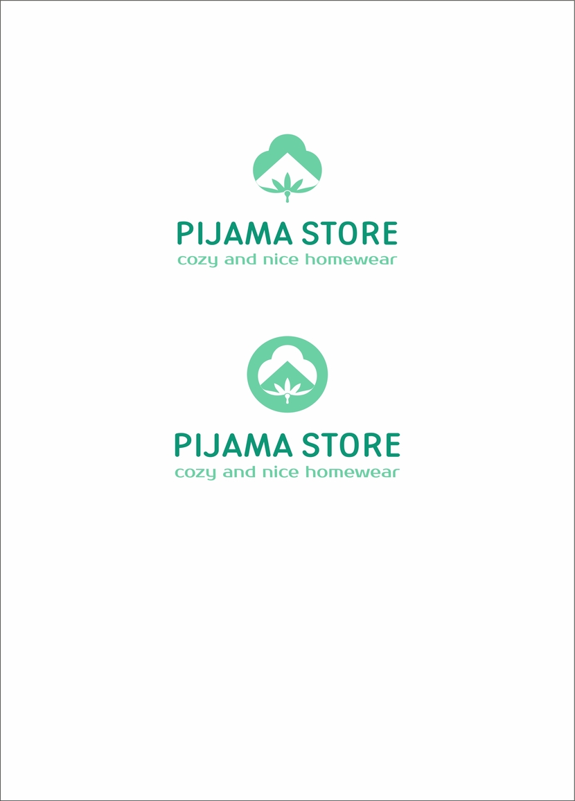 Логотип для интернет магазина по продаже домашней одежды (пижамы)  -  автор Евгения Рожунас