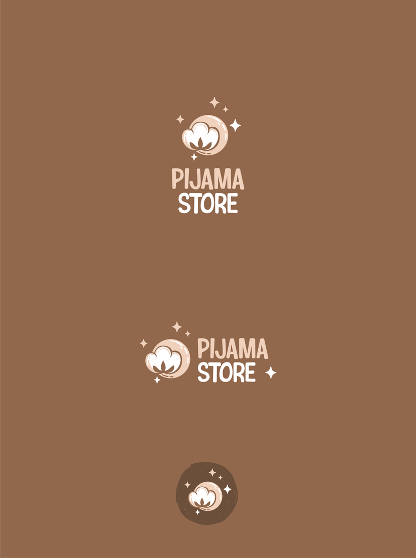 Логотип для интернет магазина по продаже домашней одежды (пижамы)  -  автор Марина Потаничева